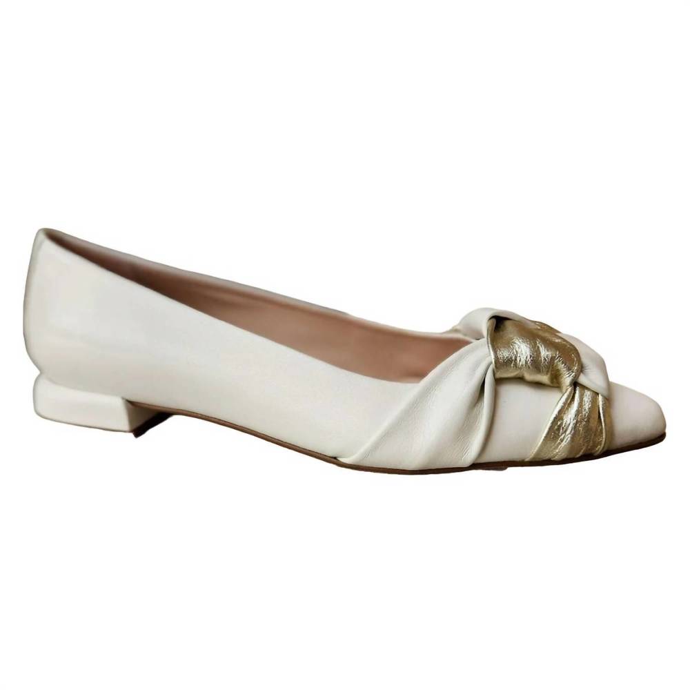 NEW PEDRO ANTON women's flats in white